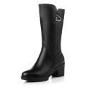 Botas de lana de invierno para mujer 15