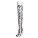 Botas de mujer con purpurina J1801 8
