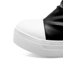 Botas de mulher bicolores acima do joelho 7