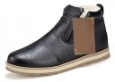 Botas de piel de invierno para hombre con pelo J2211 13