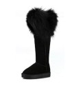 Botas de senhora luxuosas com pelagem J3208 3