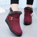 Botas de tornozelo de inverno para senhora 1
