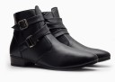Botas de tornozelo elegantes para homem J2107 4