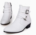 Botas de tornozelo elegantes para homem J2107 6
