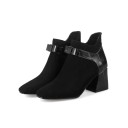 Botas de tornozelo femininas A647 9