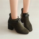 Botas de tornozelo femininas A647 6
