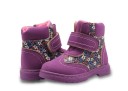 Botas de tornozelo para rapariga com flores 6