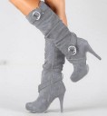 Botas elegantes de tacón alto para mujer J1775 3