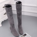 Botas elegantes por encima de la rodilla para mujer J2412 7