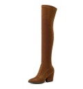 Botas femininas acima do joelho A679 6
