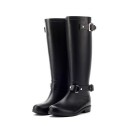 Botas femininas com fecho atrás J1719 2