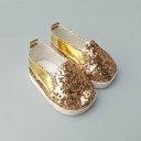 Botas para boneca Par de botiças divertidas para vestir e brincar Dimensões 7,5 x 3,7 x 2,5 cm Pequeno acessório para a roupa da boneca 2