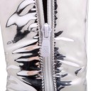 Botas plateadas por encima de la rodilla para mujer J538 8