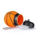 Botella de viaje plegable con forma de pelota de baloncesto 4