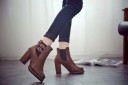 Botine de dama cu catarame J1105 6