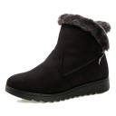 Botine de iarnă de damă cu blană J1815 6