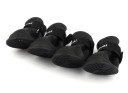 Botine din silicon pentru câini mici și cățeluși Set de 4 bucăți Curea cu arici Protecția lăbuțelor împotriva umezelii și murdăriei 7
