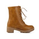 Botine pentru femei cu imprimeu de schelet J1713 6