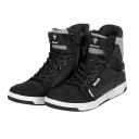 Botine unisex pentru motocicletă, protecție pentru mersul pe motocicletă, construcție din cauciuc, nylon și spandex, rezistente pentru utilizare zilnică 2