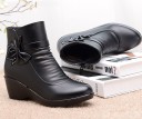 Botines de mujer con lazo J1103 4