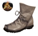 Botines de piel para mujer de invierno 2