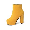 Botines de plataforma para mujer A650 10