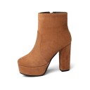 Botines de plataforma para mujer A650 9