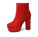 Botines de plataforma para mujer A650 8