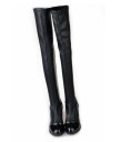 Botins de couro para senhora - Pretos 1