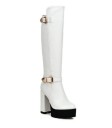 Botins elegantes com fivelas J1622 2