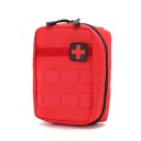 Botiquín de primeros auxilios de viaje táctico, bolsa médica vacía para senderismo y uso doméstico, estuche de primeros auxilios militar para exteriores 5
