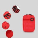 Botiquín de primeros auxilios de viaje táctico, bolsa médica vacía para senderismo y uso doméstico, estuche de primeros auxilios militar 6
