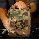 Botiquín táctico de primeros auxilios con accesorios de primeros auxilios 25x20x10 cm Botiquín de primeros auxilios IFAK equipado con torniquete, tijeras y vendas 5