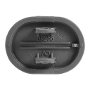 Botón de control 2,2 x 1,6 cm para patinete eléctrico Segway Ninebot G2 F2 Kickscooter Botón de control direccional 3