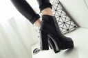 Bottes à talon plateforme A652 1