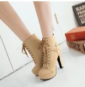 Bottes à talons aiguilles pour femmes J1708 5