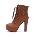 Bottes à talons aiguilles pour femmes J1708 9