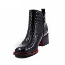 Bottes à talons brillantes pour femmes 1