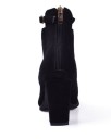 Bottes à talons en daim pour femmes J1148 2