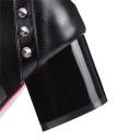 Bottes à talons pour femmes avec strass J1711 1