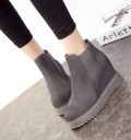 Bottes d'hiver à talon pour femmes J1814 1