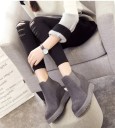 Bottes d'hiver à talon pour femmes J1814 4