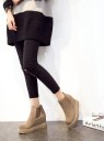 Bottes d'hiver à talon pour femmes J1814 6