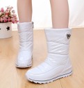 Bottes d'hiver brillantes pour femmes J1736 2