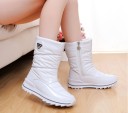 Bottes d'hiver brillantes pour femmes J1736 7