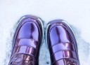 Bottes d'hiver brillantes pour femmes J1736 8