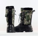 Bottes d'hiver camouflées pour hommes J962 11