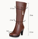 Bottes d'hiver en laine J1648 6