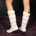 Bottes d'hiver hautes pour femmes J1805 4