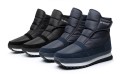 Bottes d'hiver hautes pour hommes à velcro J1548 9